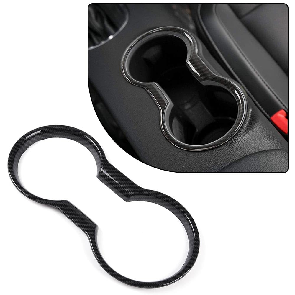 PIT66 Cup Holder Trim Cover Fit Ford Mustang 2015-2022