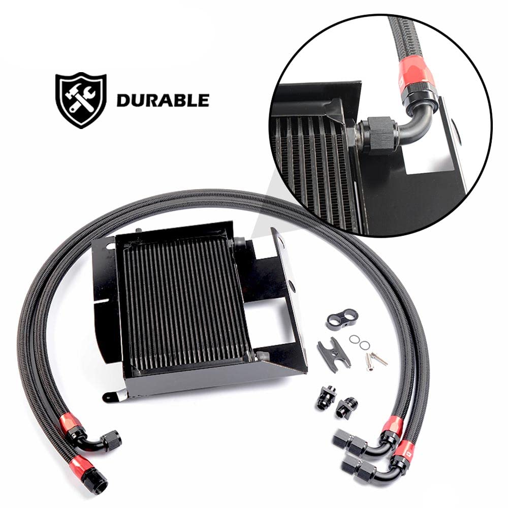 PIT66 25 Row Bolt On Oil Cooler Kit Upgrade Compatible with BMW 3 Series 335i E90 E92 N54
