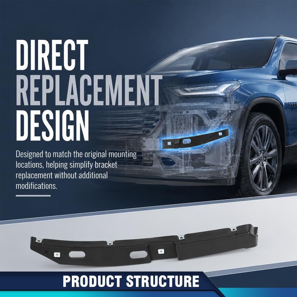 PIT66 Front Bumper Bracket Driver Side Fit Chevy Traverse 2022-2023