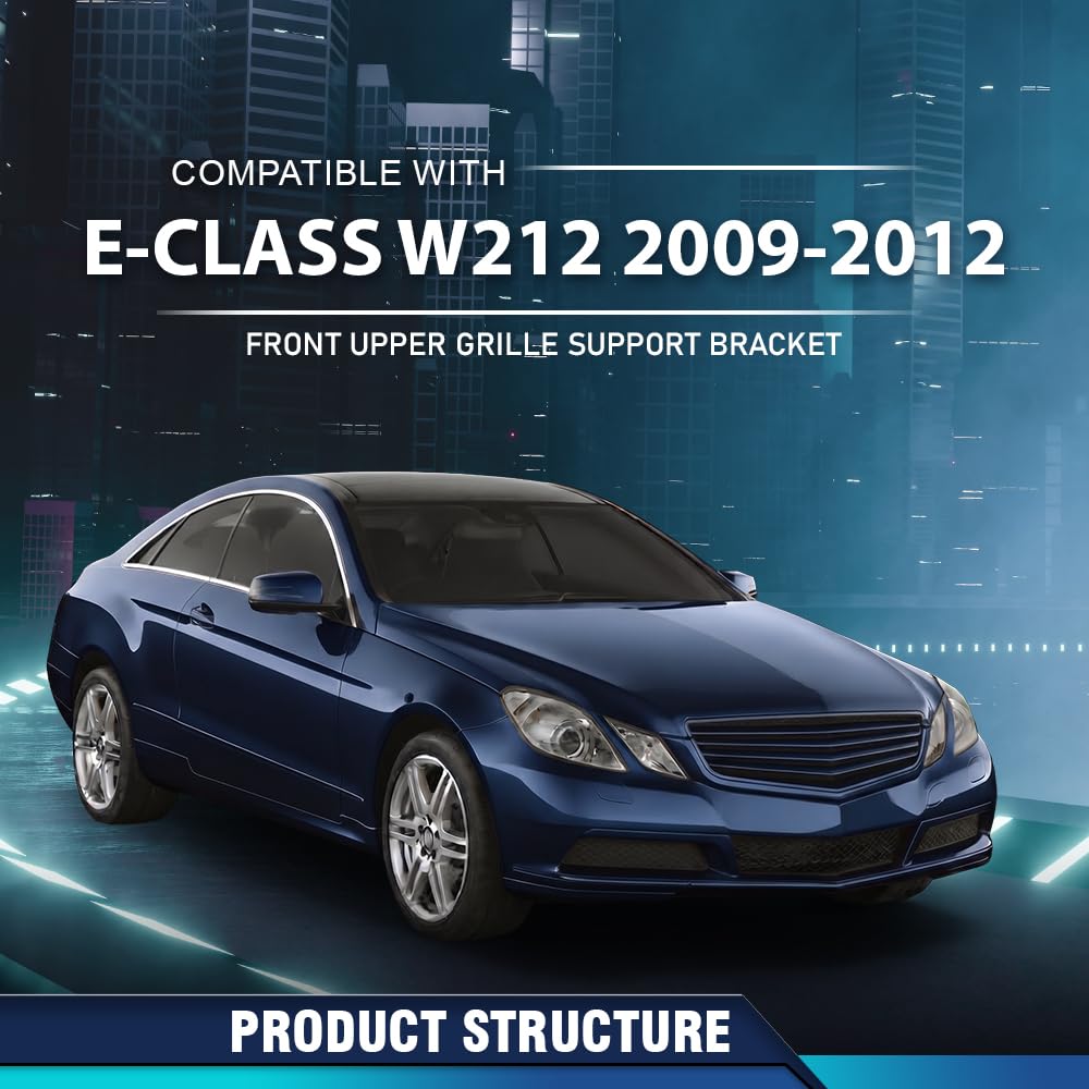 PIT66 Front Grille Support Bracket Fit Benz E Class W212 2009-2012