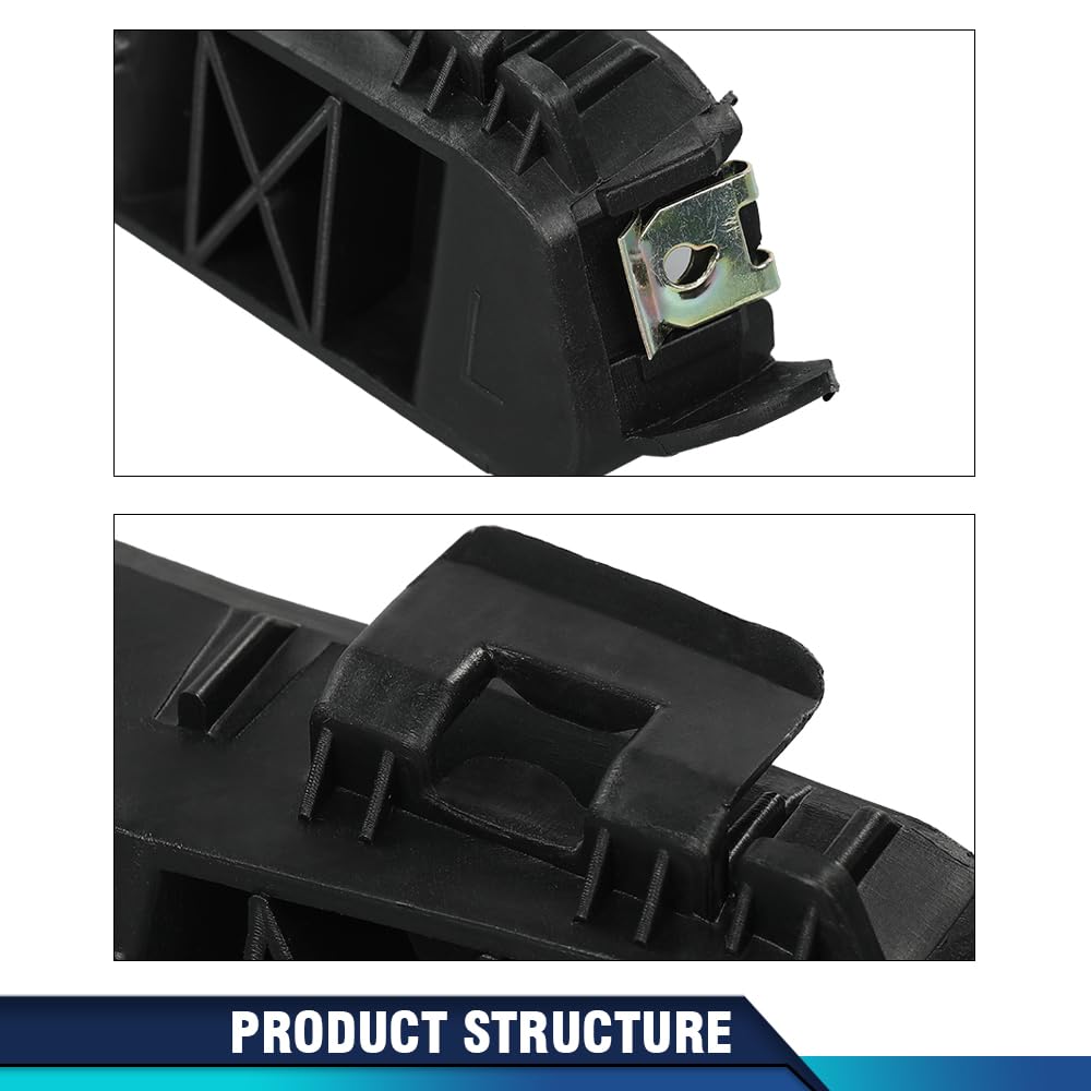 PIT66 Bumper Bracket, HY1133100, HY1132100 Set of 2 Rear Right