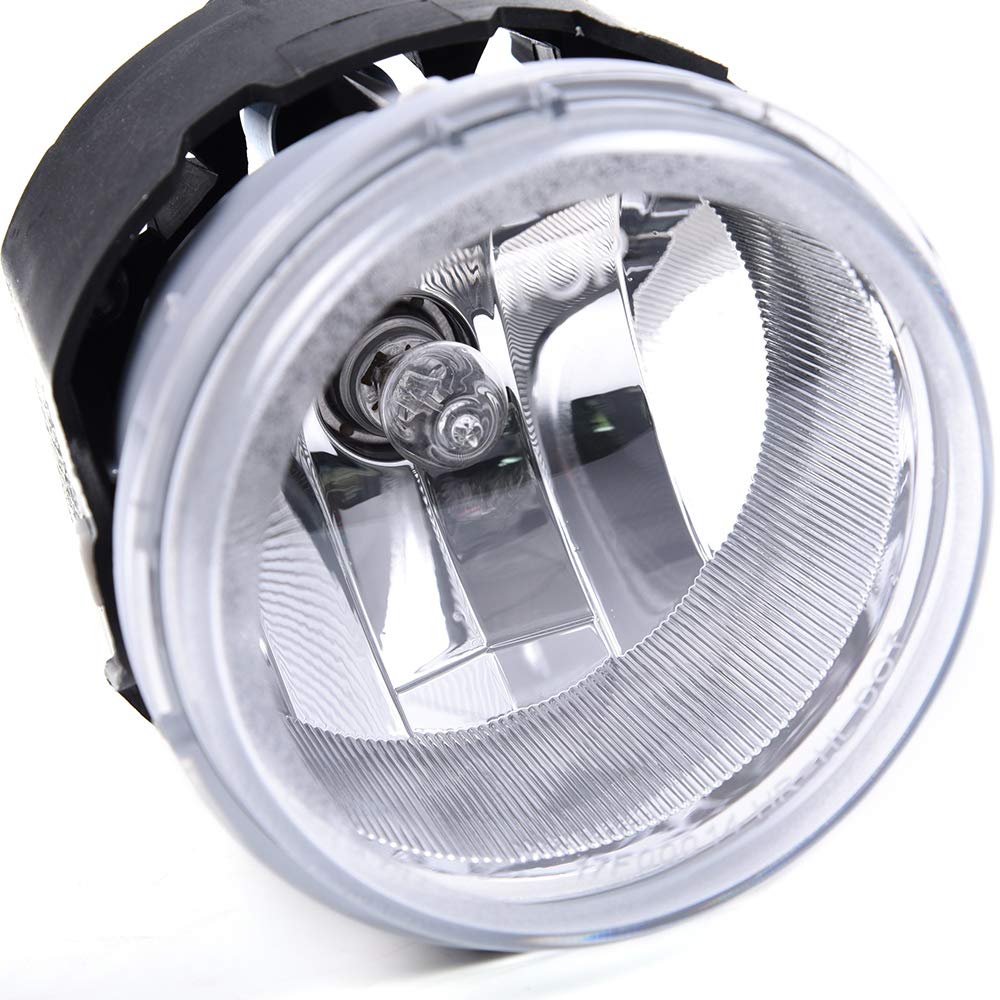 PIT66 Front Bumper Fog Light, Compatible with 2011-2017 Dodge Grand Caravan, Front Lens Fog Lamp Accessories Left Or Right 5182022AA, CH2592146, CH2592146