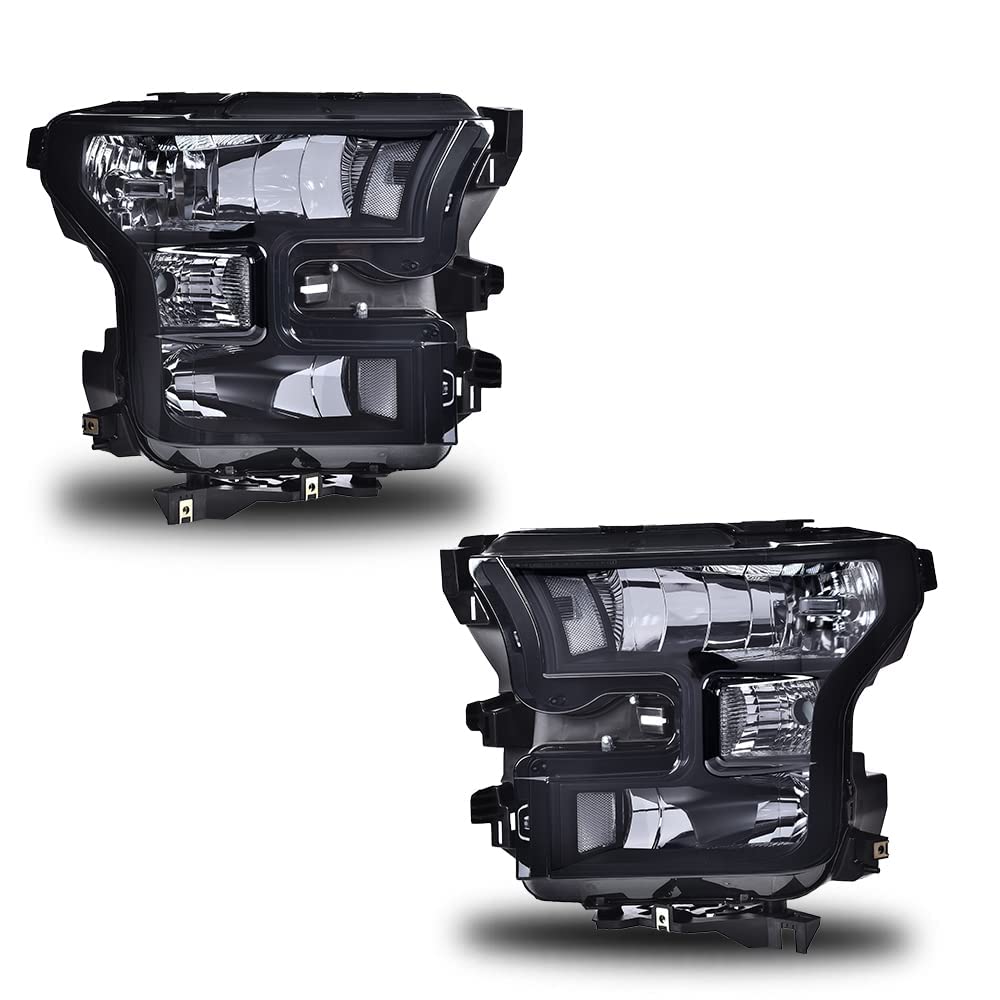 PIT66 Headlights Assembly Fit 2015 2016 2017 Ford F150