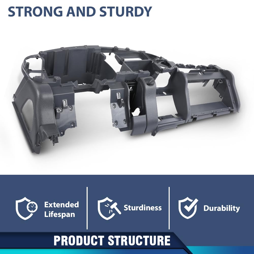 PIT66 Mist Gray Dash Core Structure Frame Fits Dodge Ram 1998‑2001