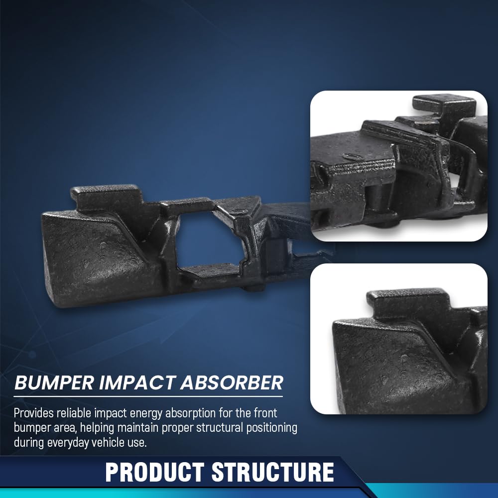 PIT66 Front Bumper Impact Absorber Fit Toyota Highlander 2020-2023