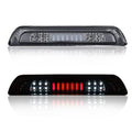 PIT66 LED 3rd Brake Light, Compatible with 2007-2018 Toyota Tundra High Mount LED 3rd Thrid Tail Cargo Brake Light Smoky Lens Chrome Housing