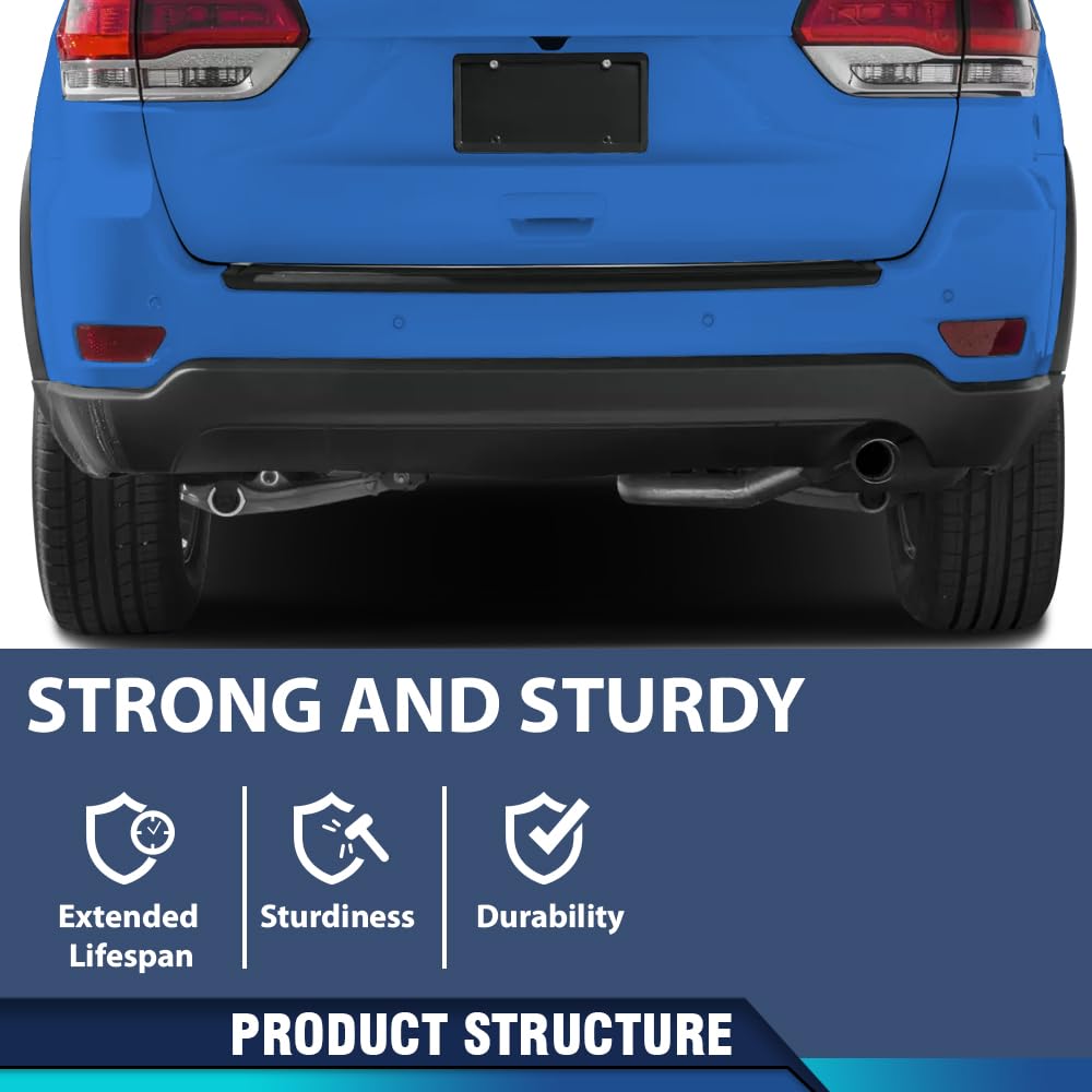 PIT66 Rear Bumper ReinForcement, CH1106216 Black Q235-Steel