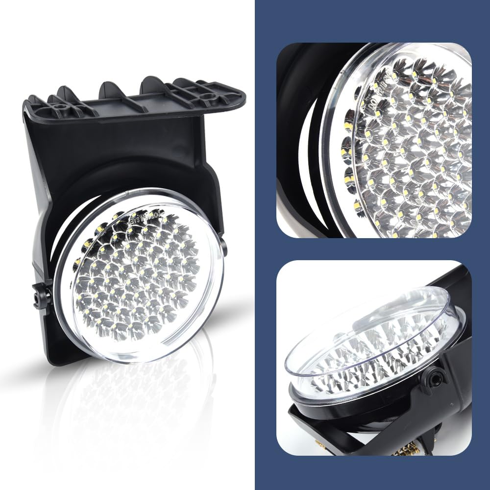 PIT66 LED Fog Lights, Compatible with 03-06 GMC Sierra 1500 2500 3500