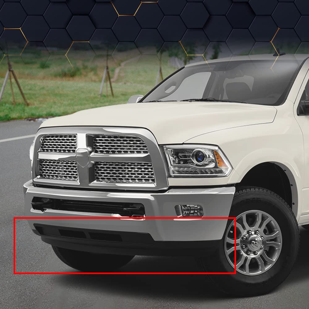 PIT66 Front Bumper Valance Fit Dodge Ram 2500 3500 2013-2018 Textured