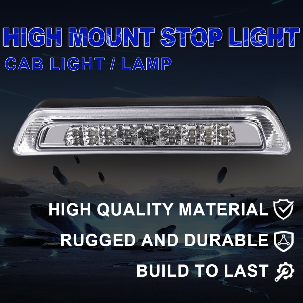 PIT66 LED 3rd Brake Light Fit 07-16 Toyota Tundra High Mount Stop Parking