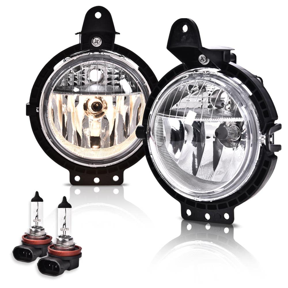 PIT66 Front Bumper Fog Light, Assembly Driver & Passenger Side Left/Right