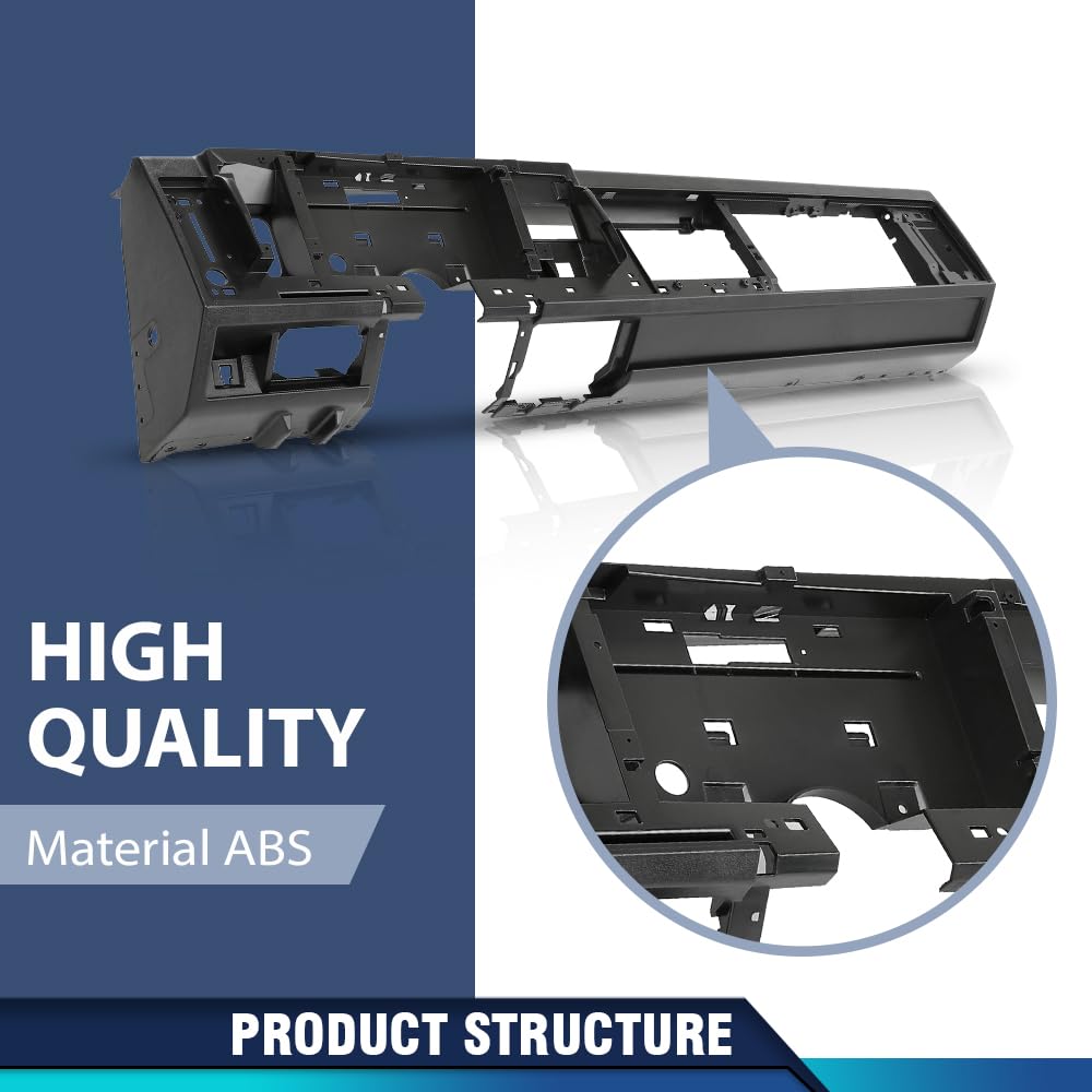 PIT66 Black Dash Core Fits Chevy Blazer GMC Yukon Suburban 1992‑1994