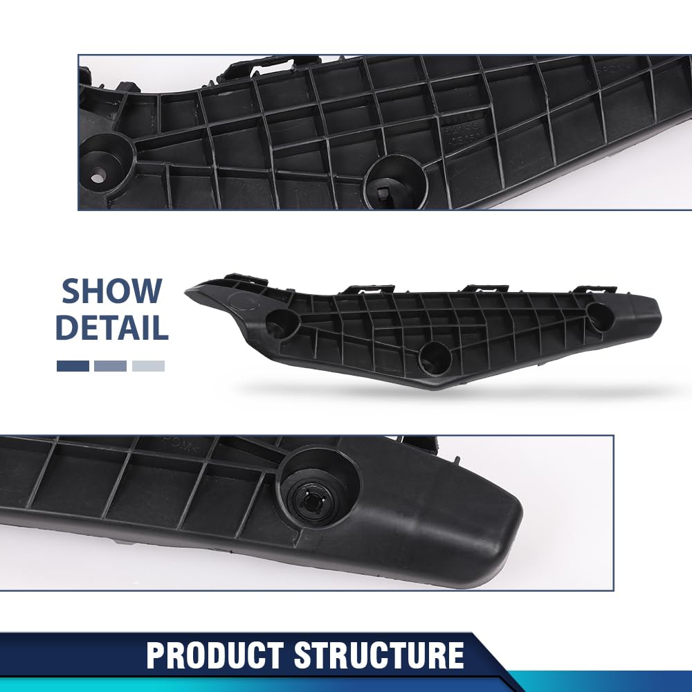 PIT66 Front Left Side Bumper Support Bracket, TO1042120 POM Plastic