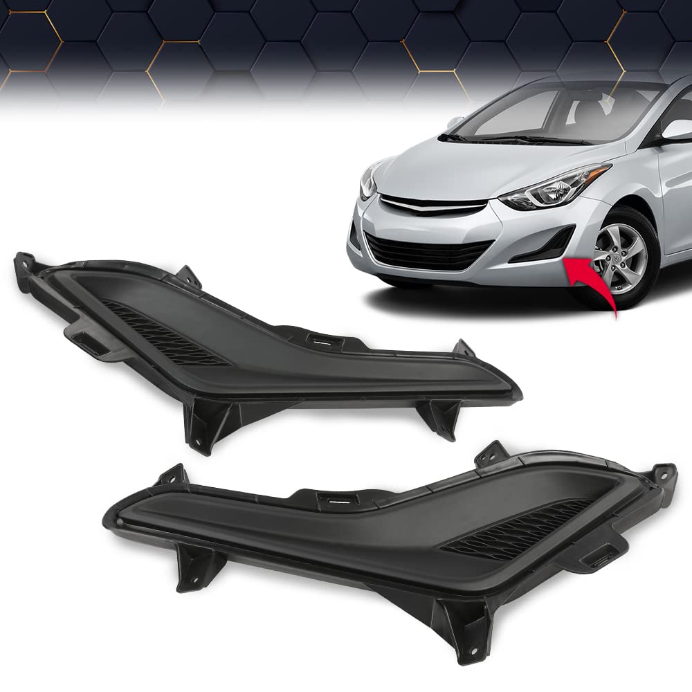 PIT66 Fog Light Cover Compatible with 2014-2016