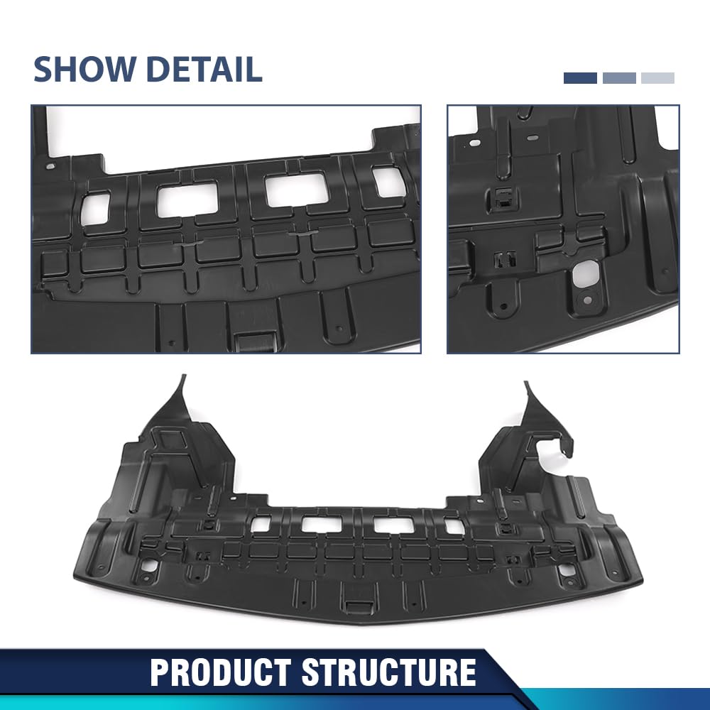 PIT66 Front Engine Splash Shield Fit Buick Encore Sport Touring 2016