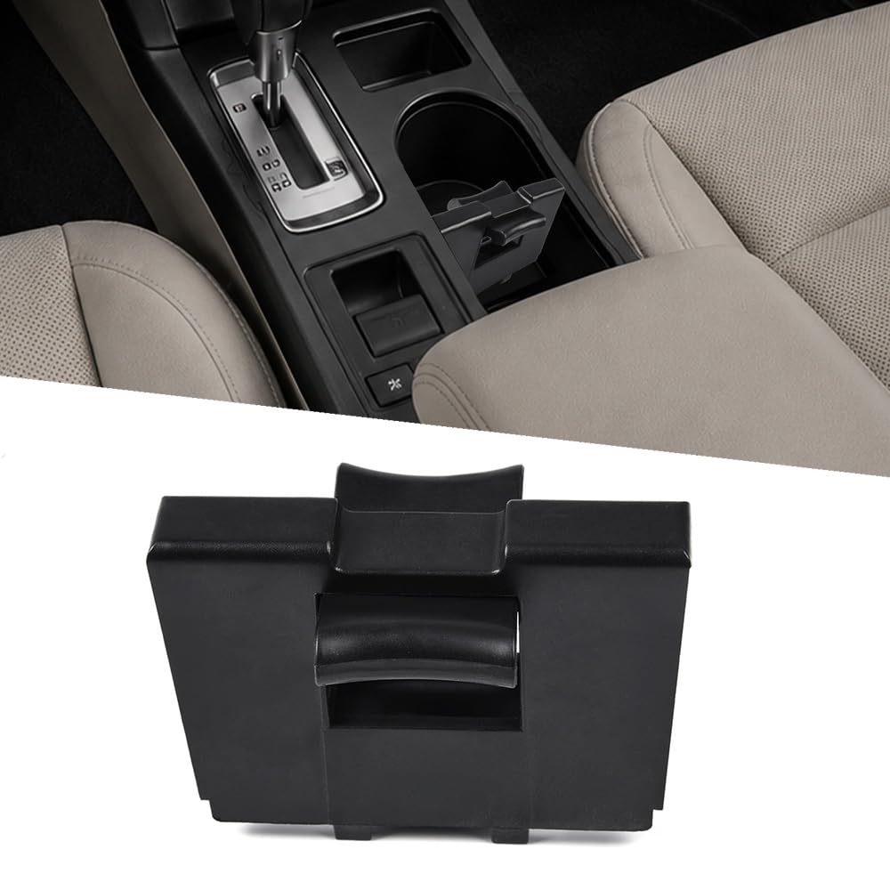 PIT66 Cup Holder Inserts Divider Fit Subaru Outback Legacy 2010-2014