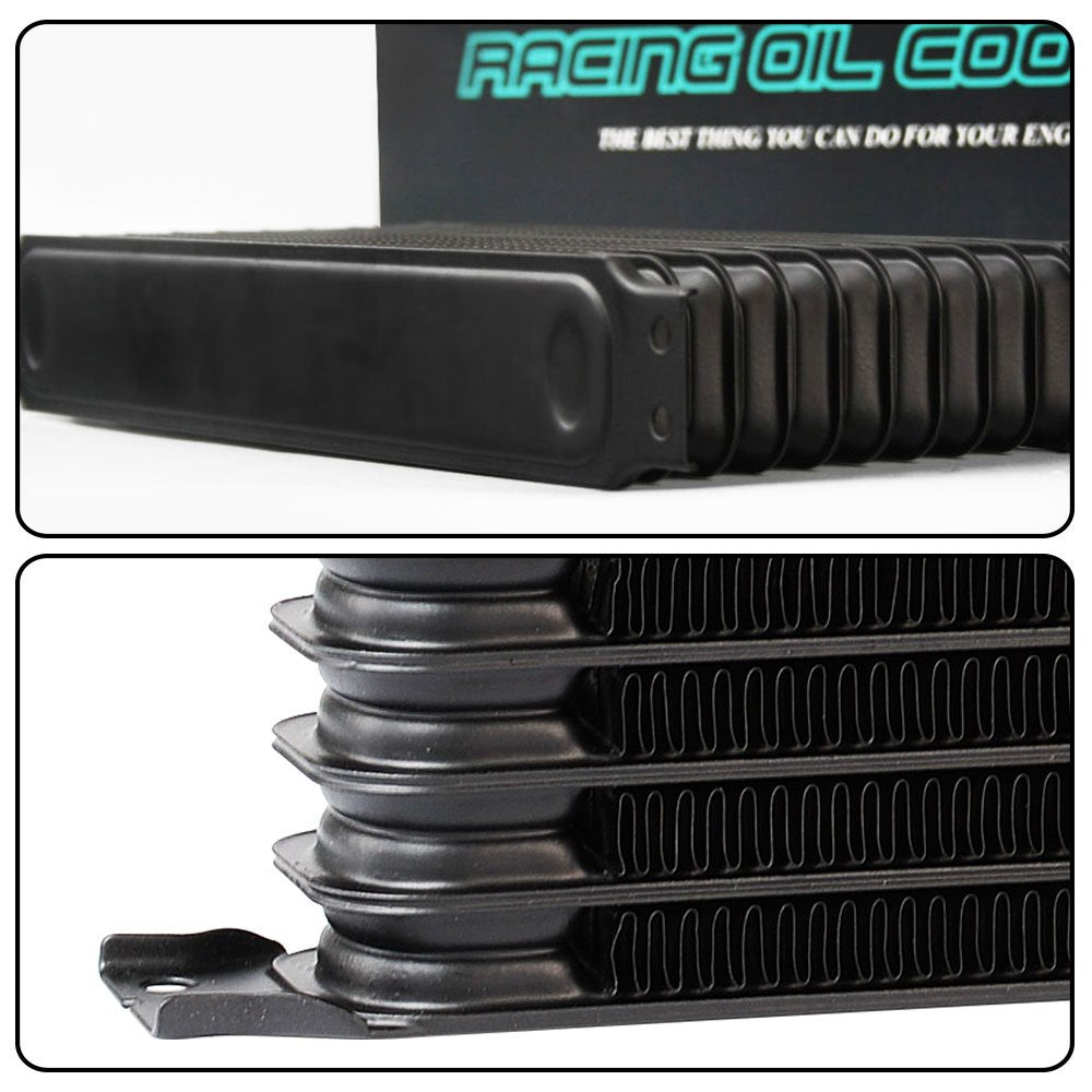 PIT66 10 Row AN10 Engine Oil Cooler Fit BMW N54 Engine Twin Turbo