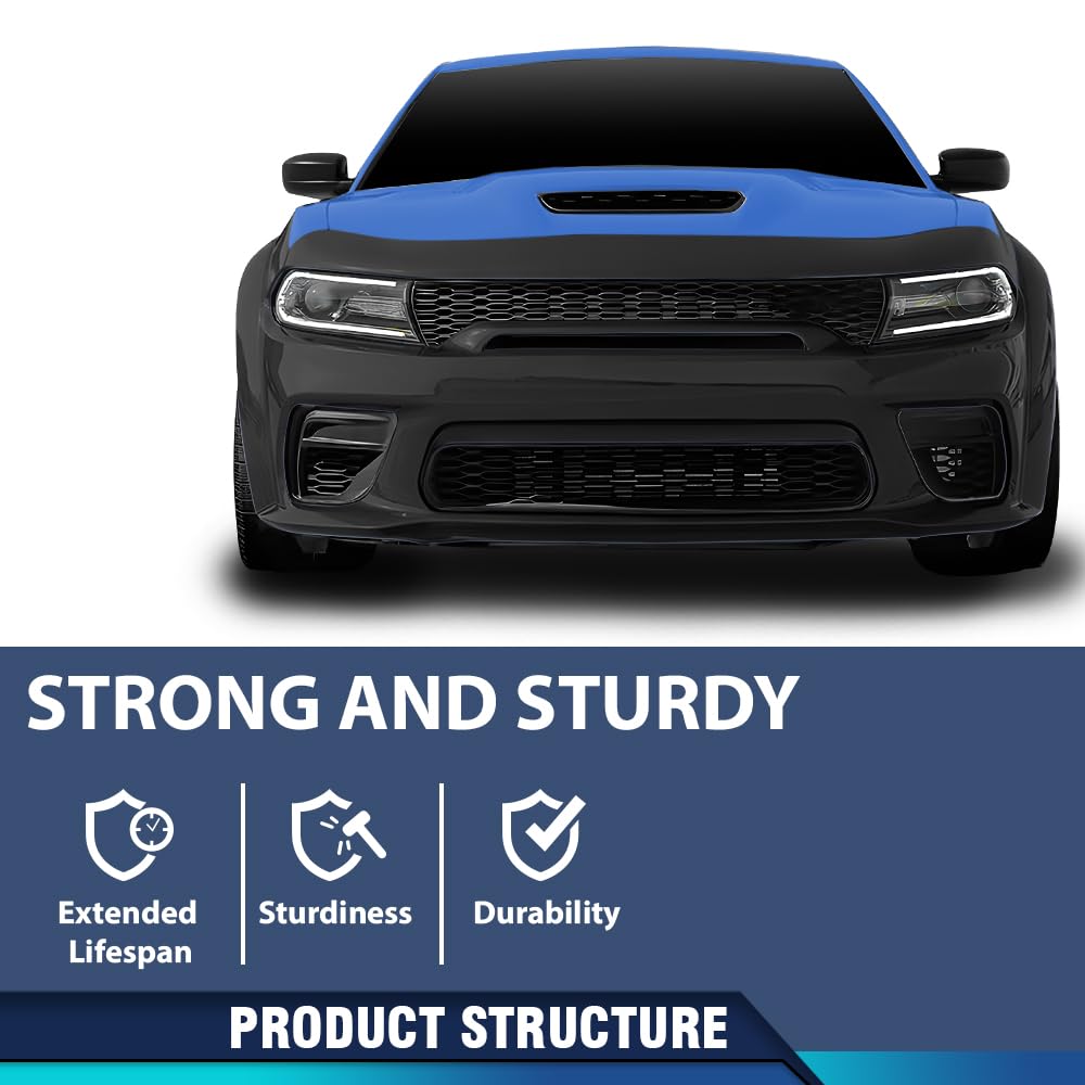PIT66 Front Rear Bumper Body Kit Fit Dodge Charger SRT Style 2015-2023