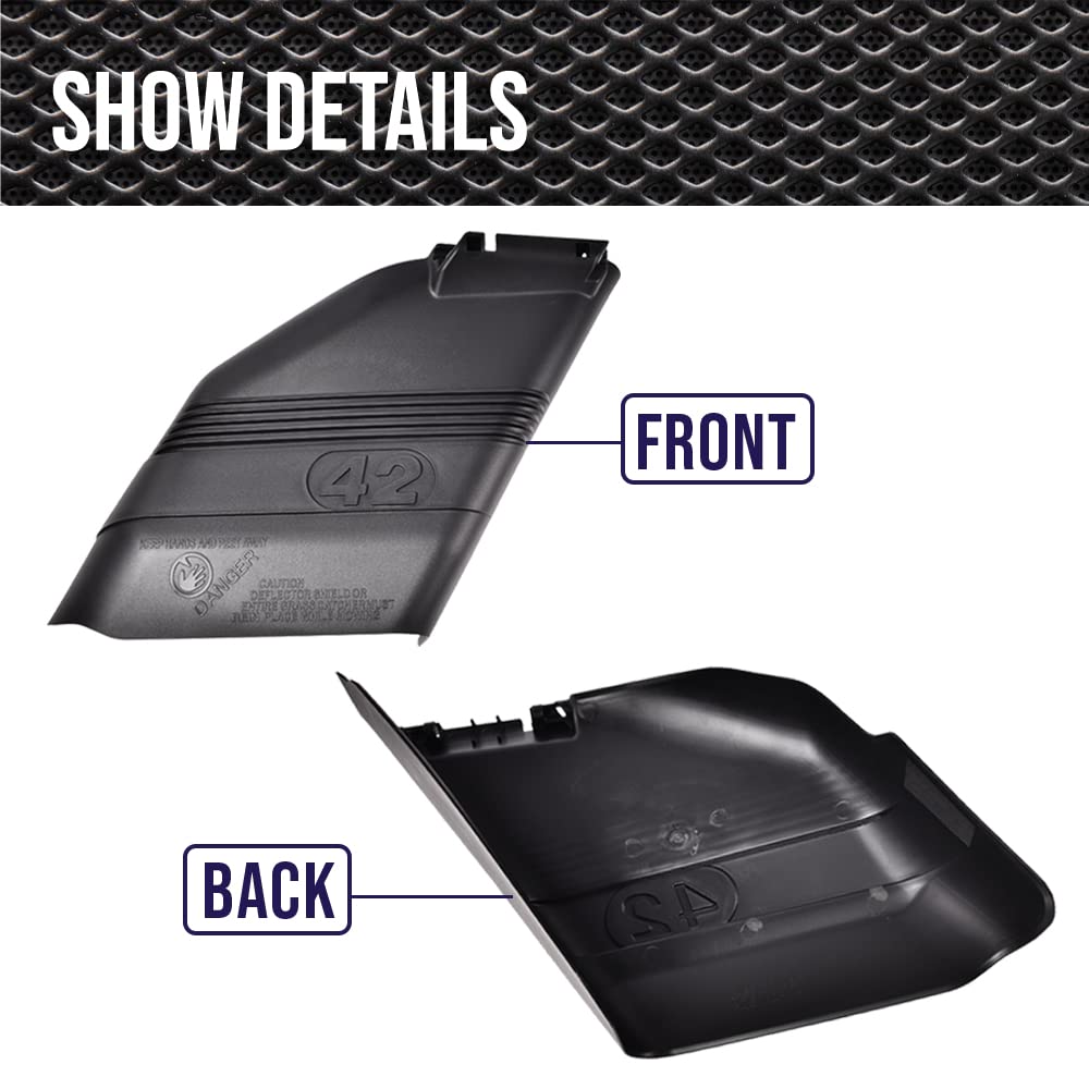 PIT66 42" Deflector Shield Fit Husqvarna/Poulan/Craftsman/Sears