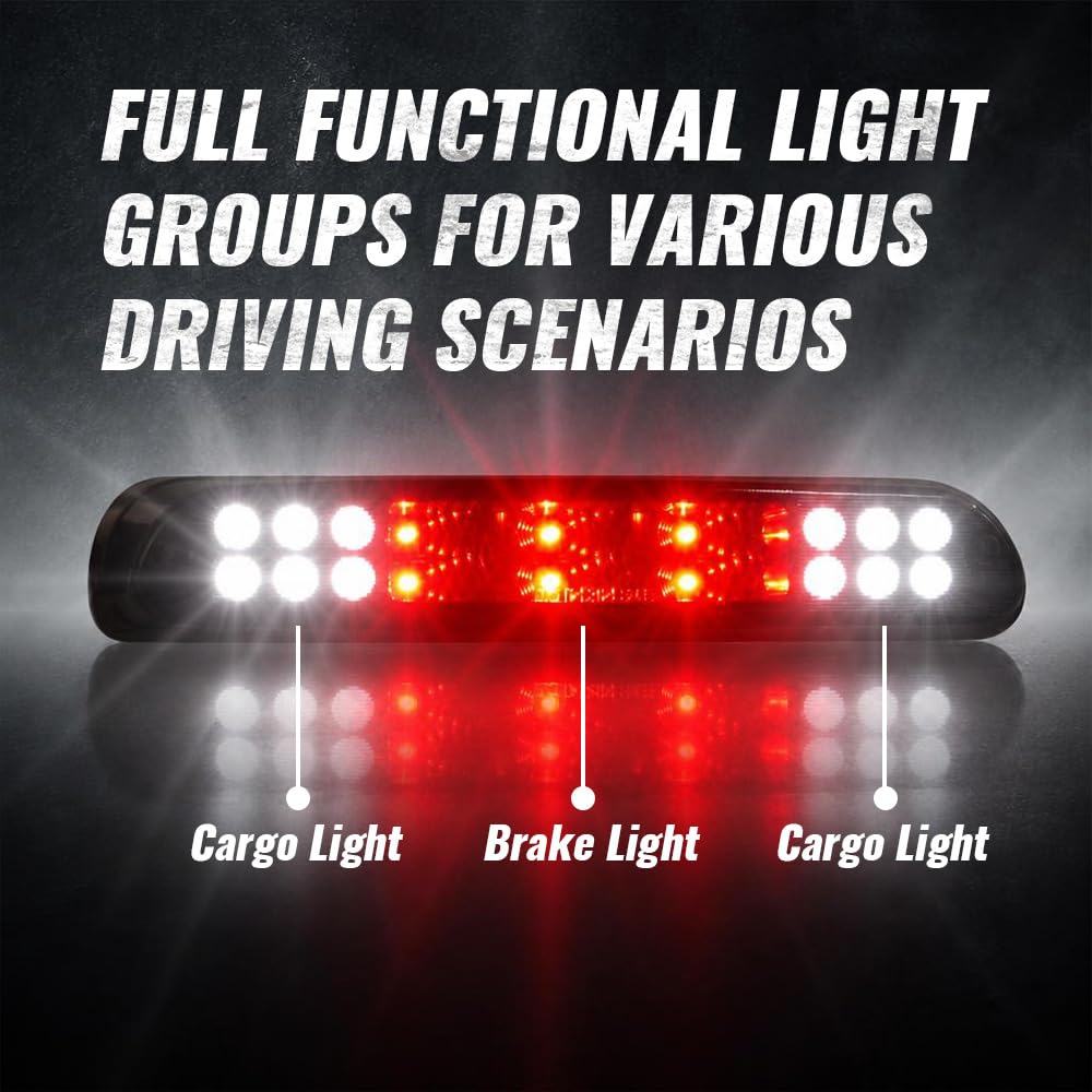 PIT66 LED 3rd Brake Light Fit 1999-2015 Ford F250 F350 F450 F550 Super