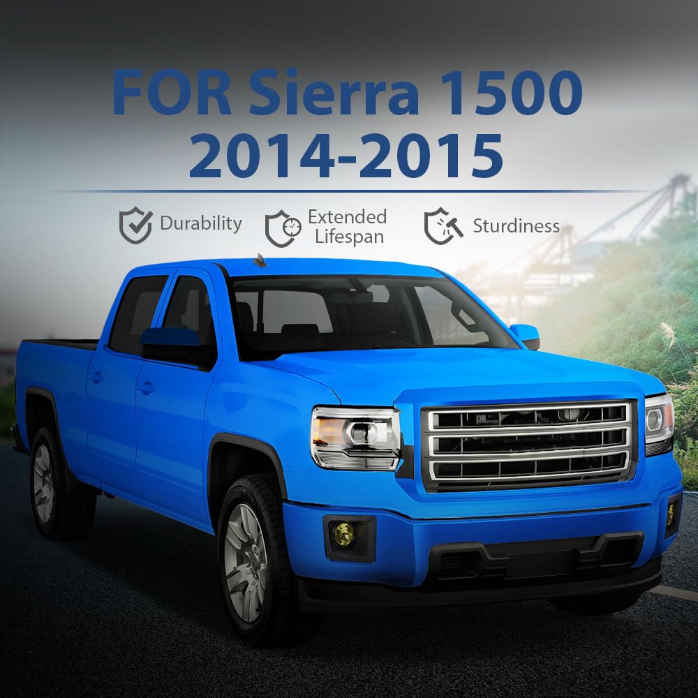 PIT66 Fog Light Compatible With GMC Sierra 1500 2014 2015