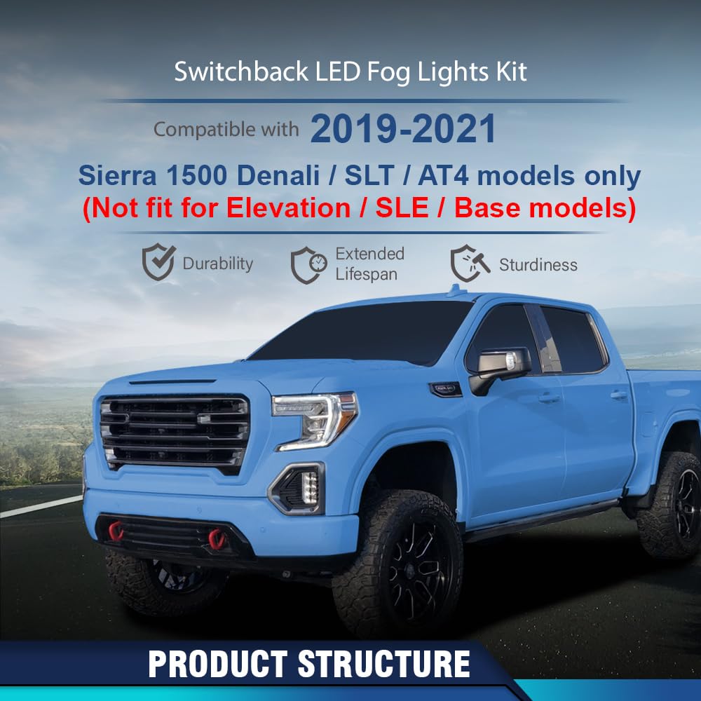PIT66 Fog Lights LED Switchback