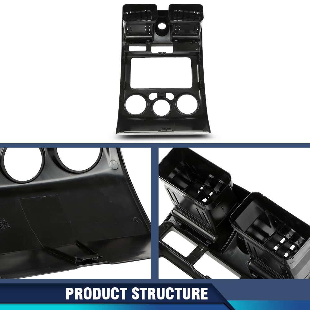 PIT66 Radio Dash Bezel Trim Panel Fit Chevy Colorado/GMC Canyon 2004-2012