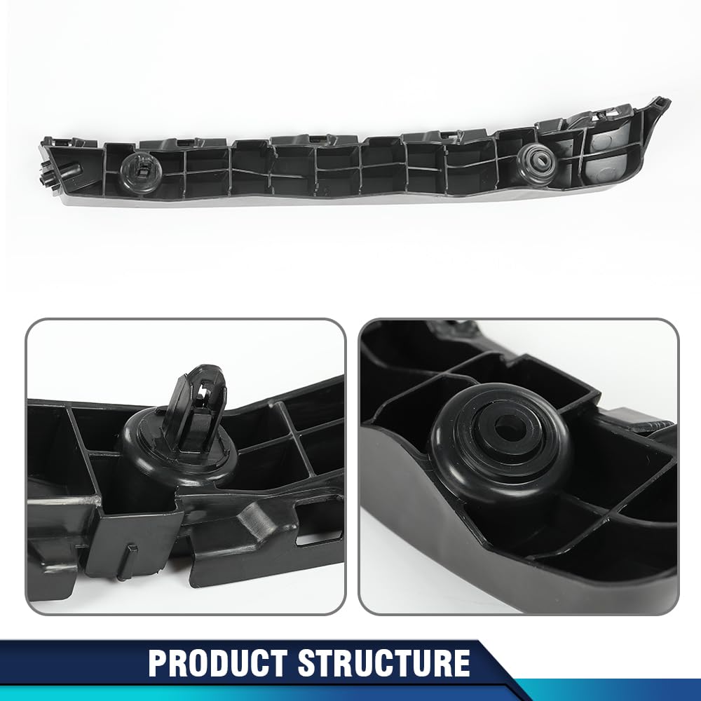 PIT66 Front Bumper Cover Support Brackets, TO1043116, TO1042116 LH&RH