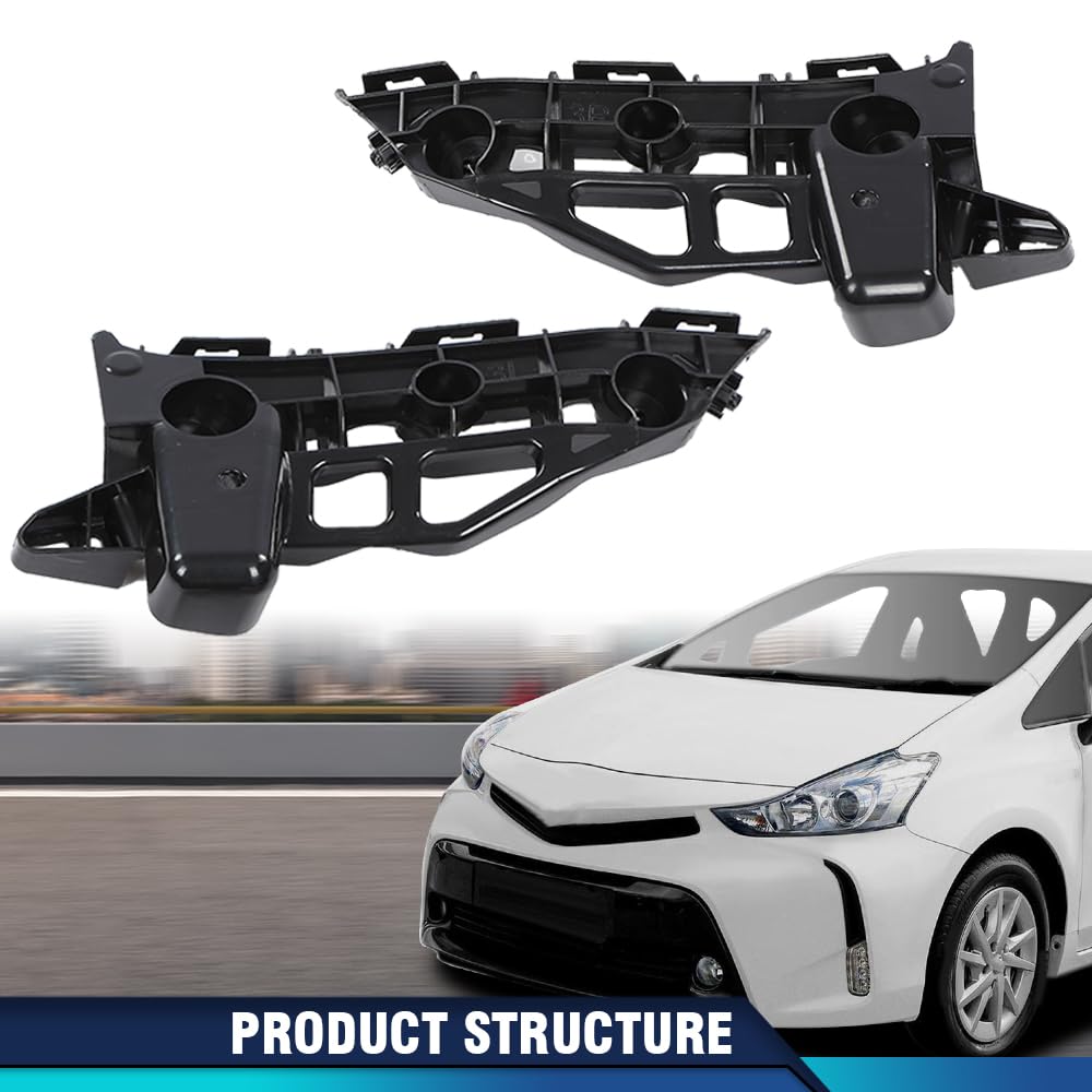 PIT66 Front Bumper Brackets Set of 2, Right Side TO1042118, TO1043118,