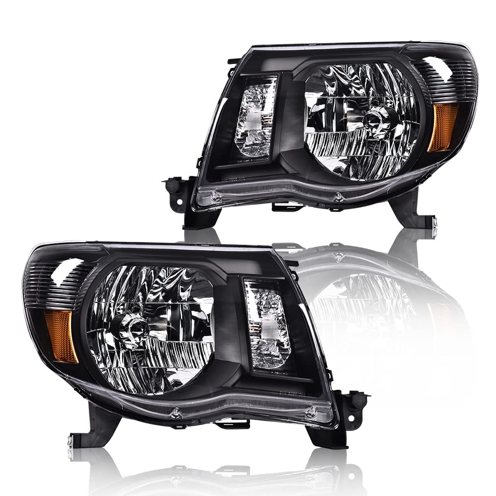 PIT66 Headlights Assembly Fit 2005-2011 Toyota Tacoma