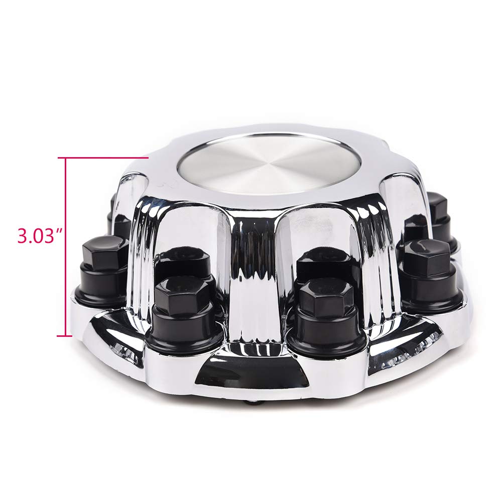 PIT66 4PCS Wheel Center Cap Fit Silverado Sierra 1999-2008 8 Lug 16" Rim