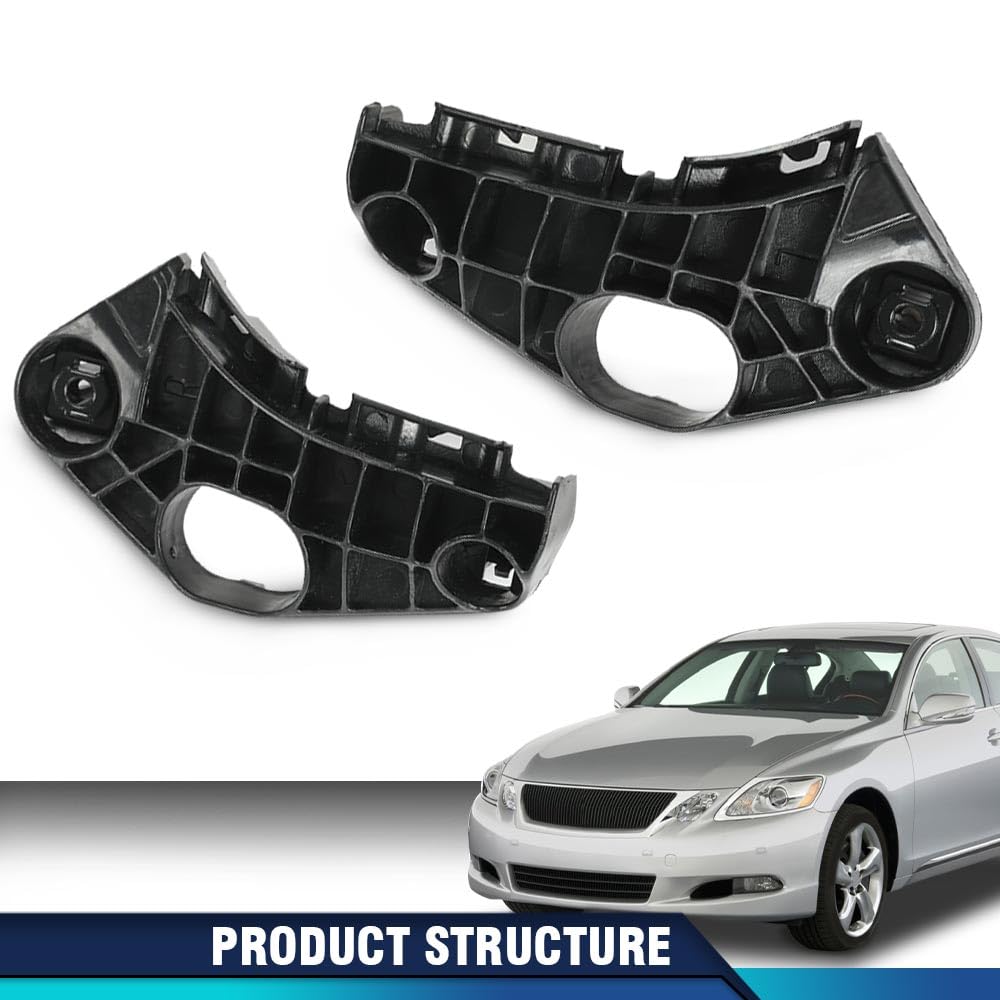 PIT66 Bumper Retainer Compatible with Lexus GS300 GS350 GS430 GS450h GS460 Base 2006-2011 5253630190, 5253530210, LX1032116, LX1033116 Front Driver and Passenger Side Upper