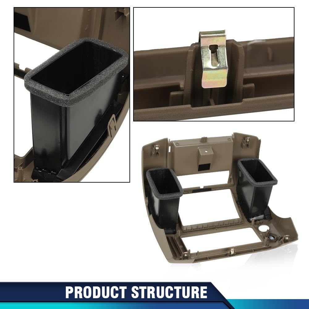 PIT66 Brown Dash Panel Lid Bezel Fits Nissan Frontier 2005‑2020