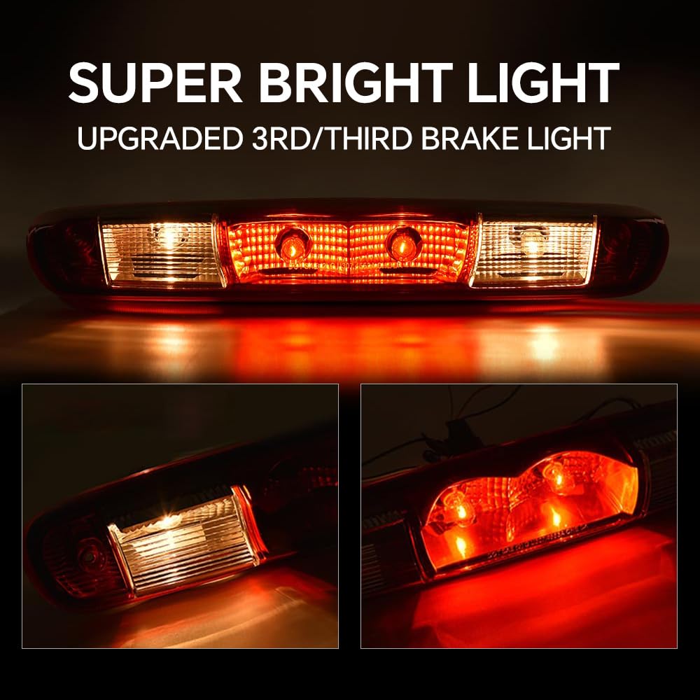 PIT66 3rd Brake Light, Fit Chevy Silverado GMC Sierra 1500 2008-2013