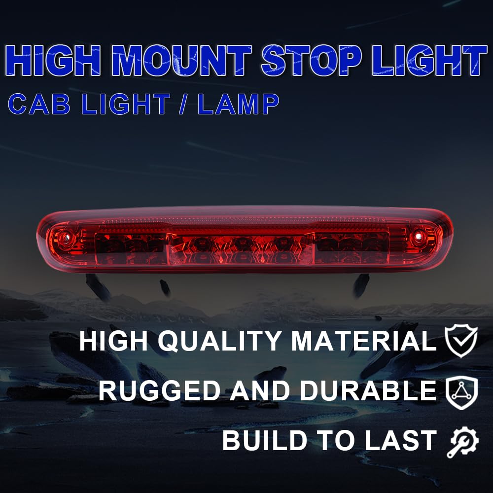 PIT66 LED 3rd Brake Light Fit 07-13 Chevy Silverado Sierra 1500
