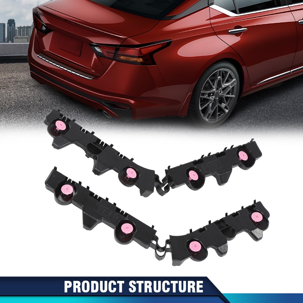 PIT66 Bumper Bracket Set Rear Left and Right Side SR Premium