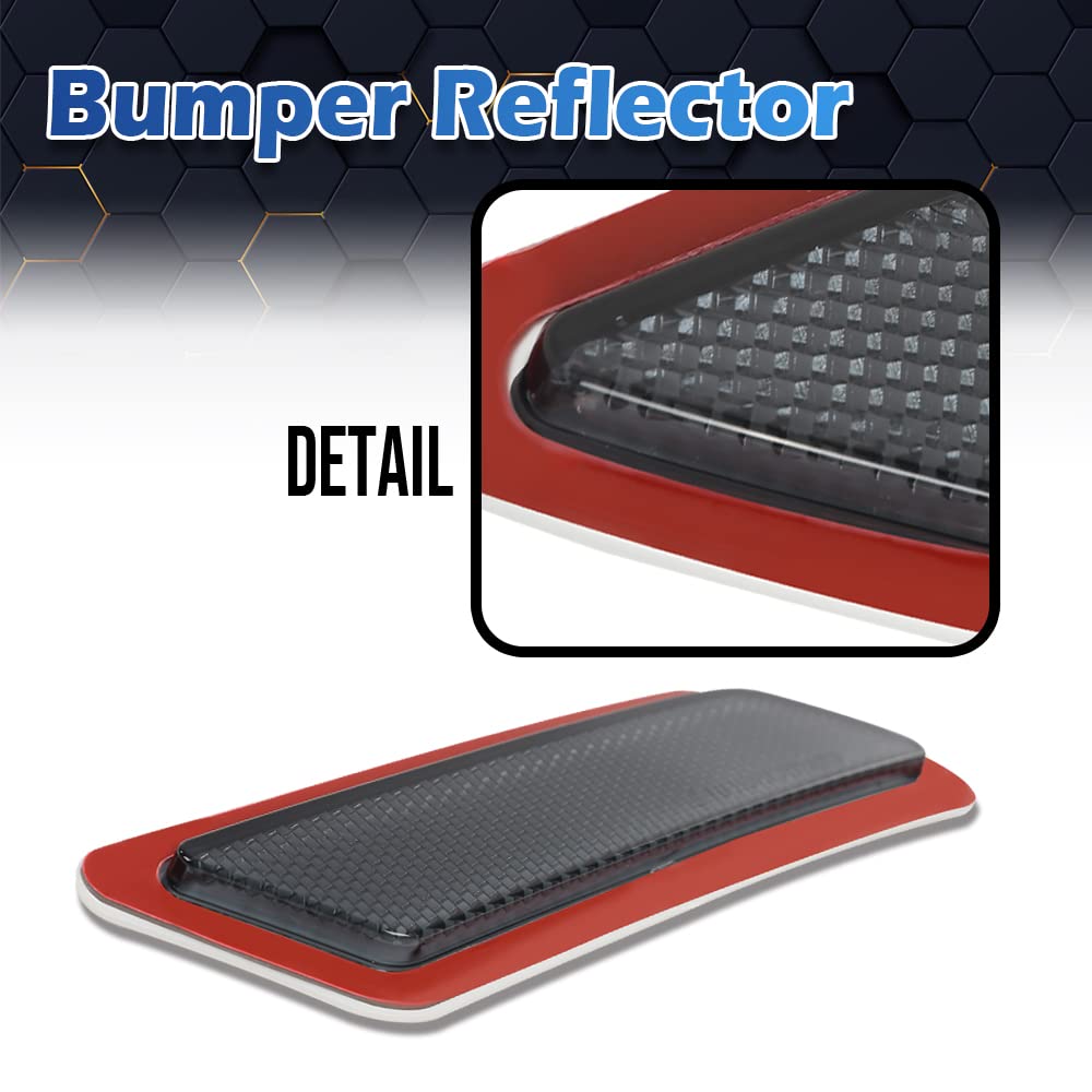 PIT66 Bumper Reflector Compatible with BMW 320i 328i 335i 2012-2015