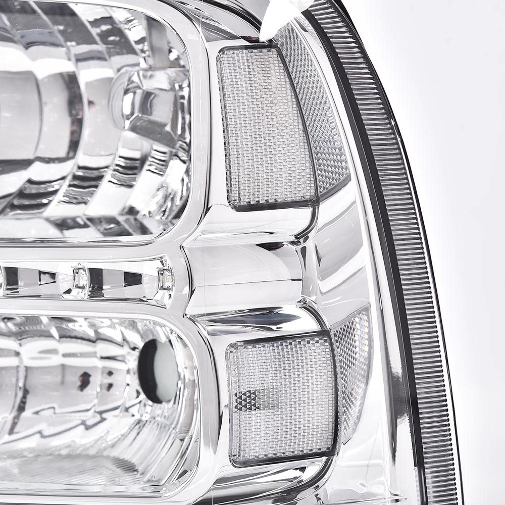 PIT66 LED Point Headlight Fit Ford F250 F350 F450 F550 Super Duty 2005-2007