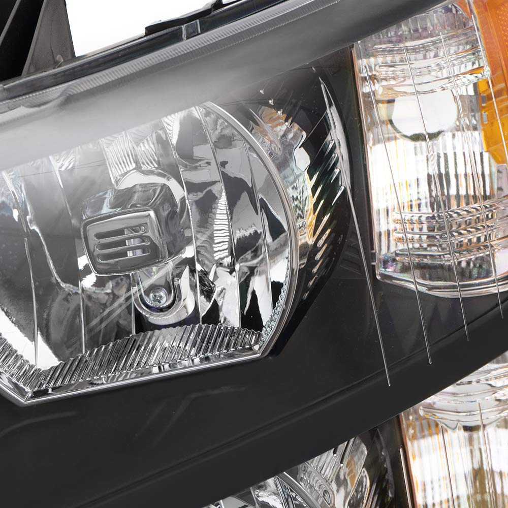 PIT66 Headlights & Fog Lights Fit 2007-2014 Chevy Silverado 1500/2500/3500