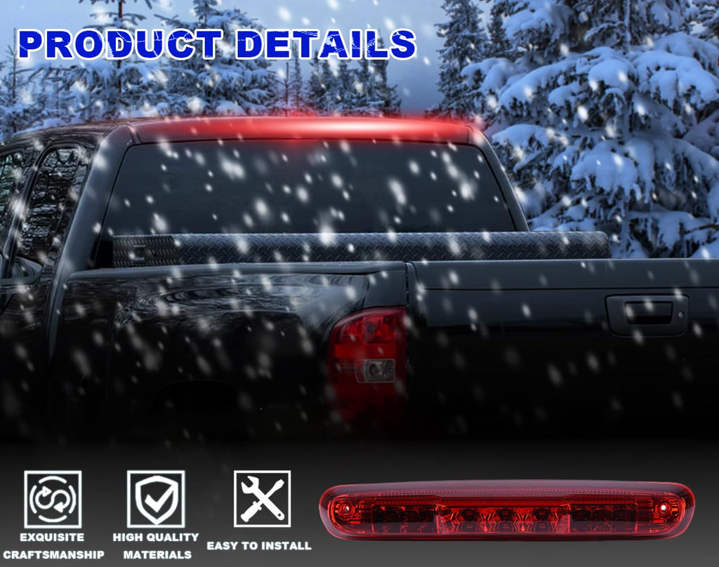 PIT66 LED 3rd Brake Light Fit 07-13 Chevy Silverado Sierra 1500