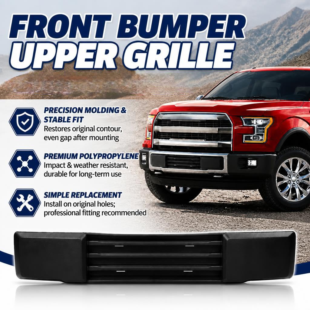 PIT66 Front Front Bumper Lower Valance Fit Ford F150 Models 2015-2017