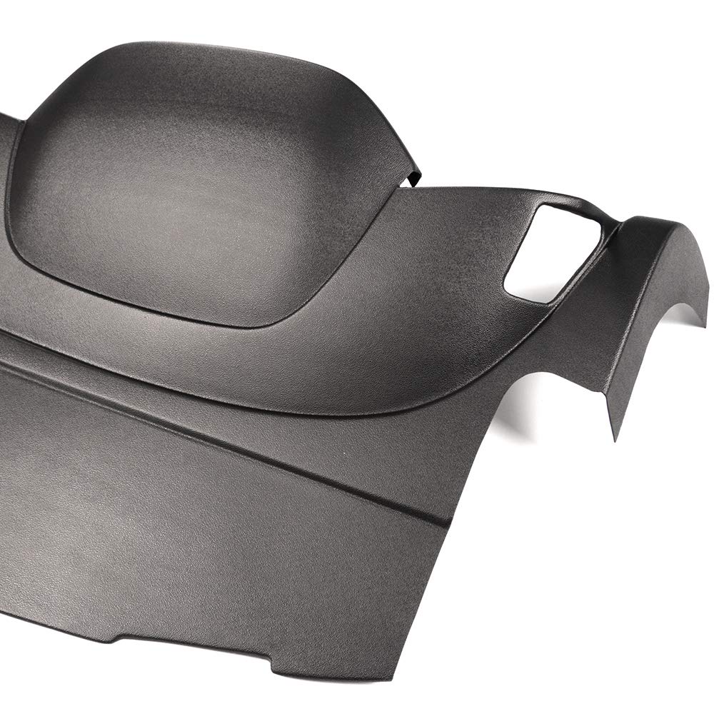 PIT66 TPE Dash Cover Compatible with 2007-2013 Chevy Silverado LS LT WT/GMC Sierra SL SLE WT Dashboard Cover Black