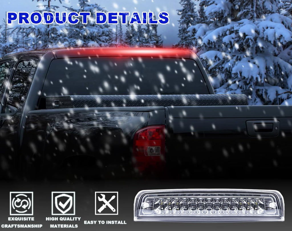 PIT66 LED 3rd Brake Light Fit 09-17 Dodge Ram 1500/Fit 10-17 Ram 2500 3500