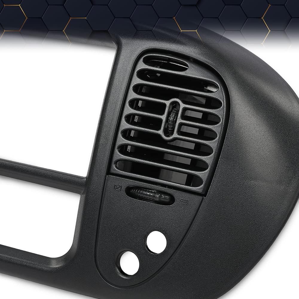 PIT66 Radio Dash Bezel&Center Dash Fit Ford F150 Expedition 1997-2003 Black