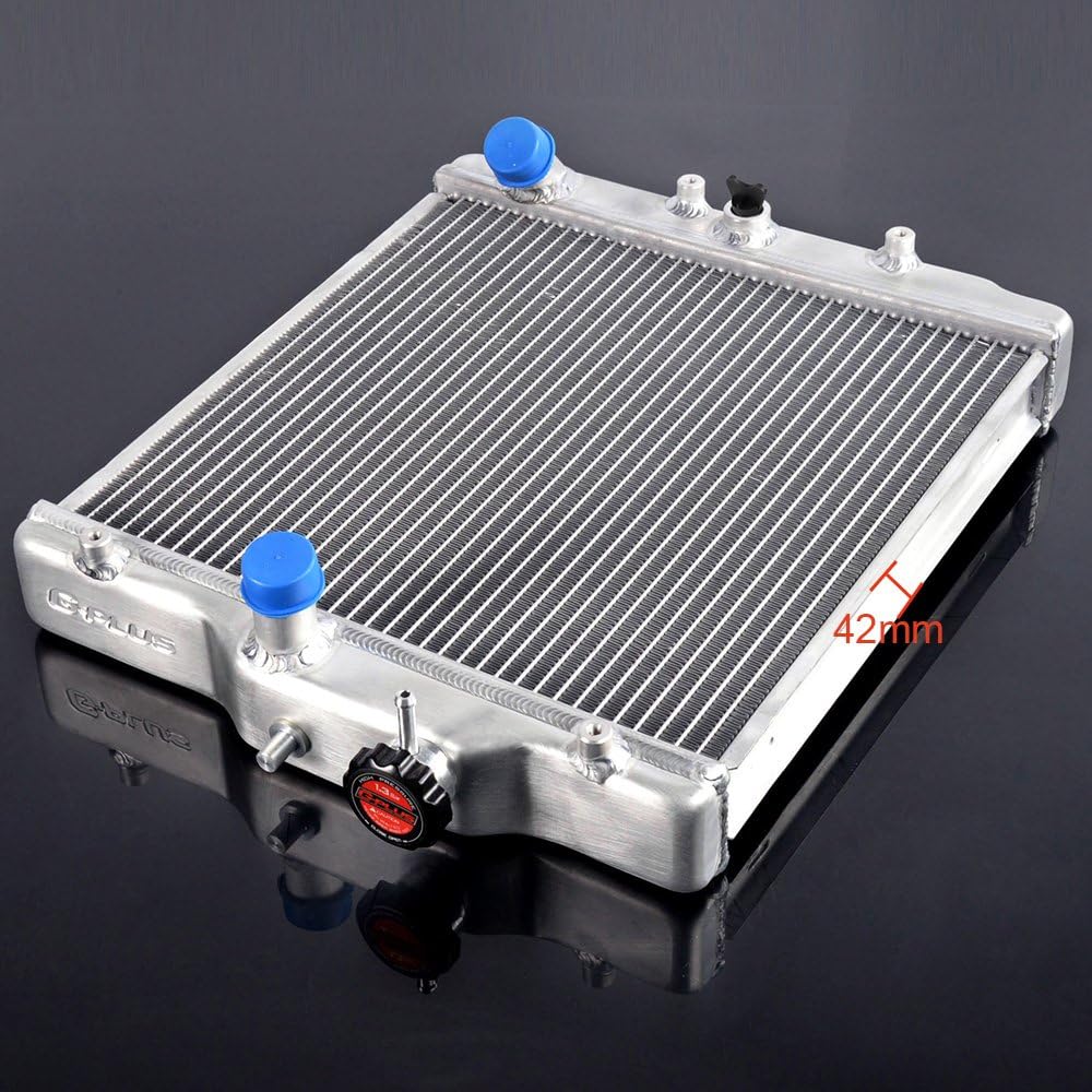PIT66 2 Row 42MM Performance Aluminum Radiator Fit Honda Civic 1992-2000