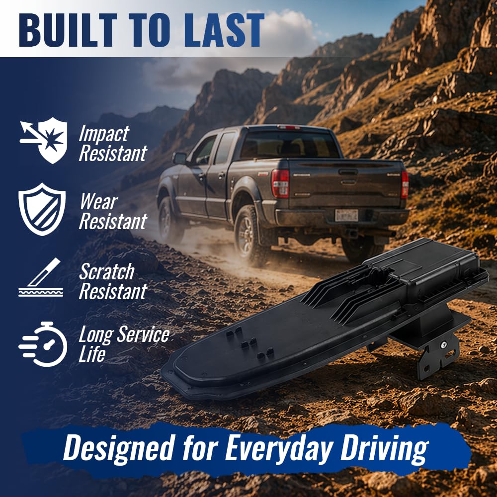 PIT66 Black Center Console Lid, Compatible with Ford Ranger 2004-2011